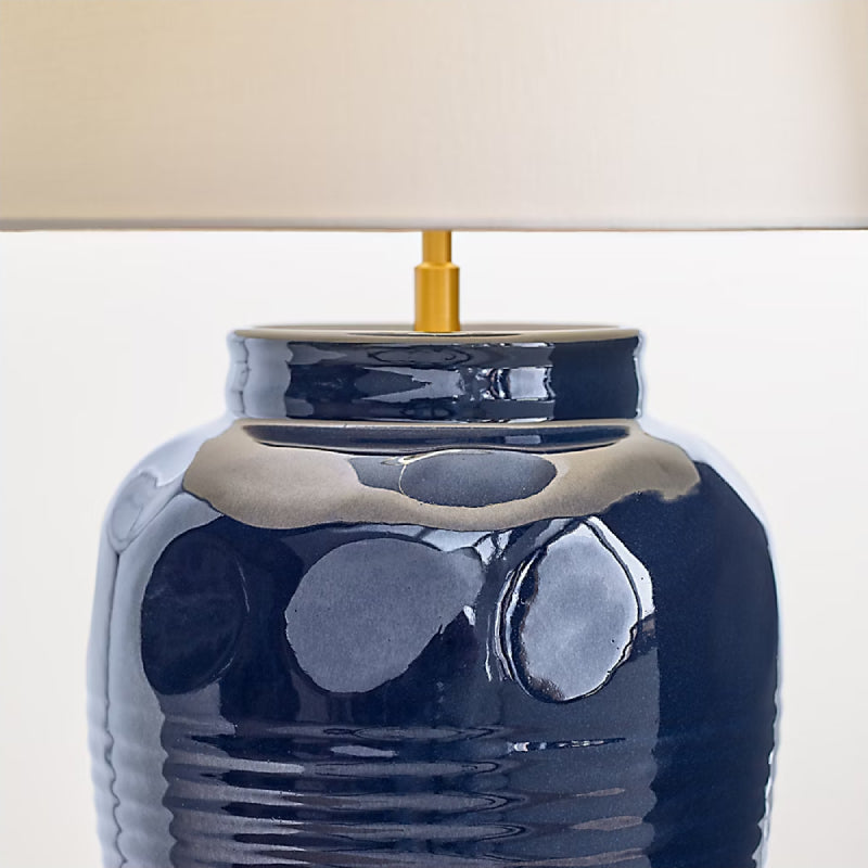 Visual Comfort TT1261 Selena 1-lt 28" Tall Table Lamp - Mixed Blue Brown