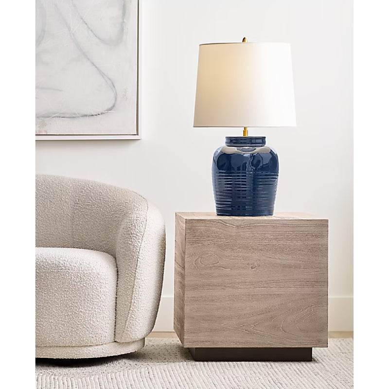 Visual Comfort TT1261 Selena 1-lt 28" Tall Table Lamp - Mixed Blue Brown