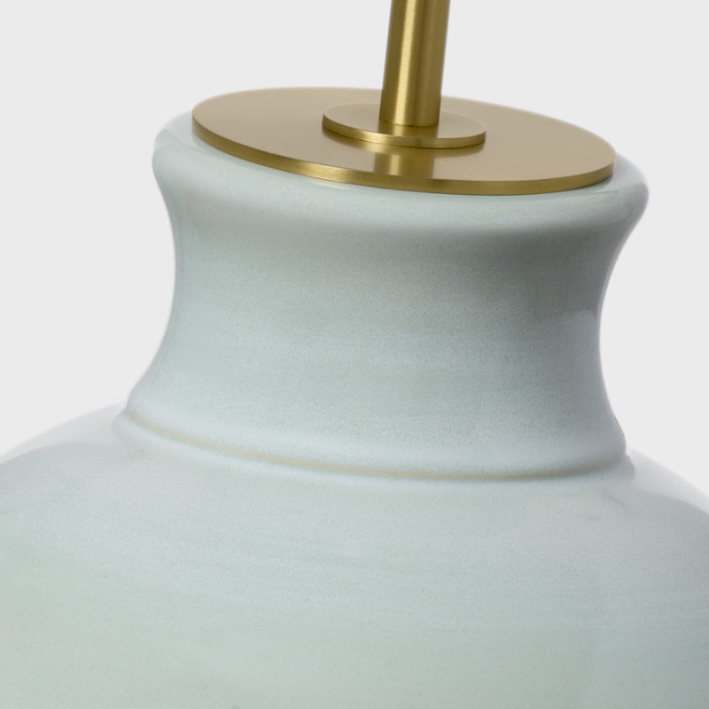 Visual Comfort TT1271 Nova 1-lt 28" Medium Table Lamp - Silk Green
