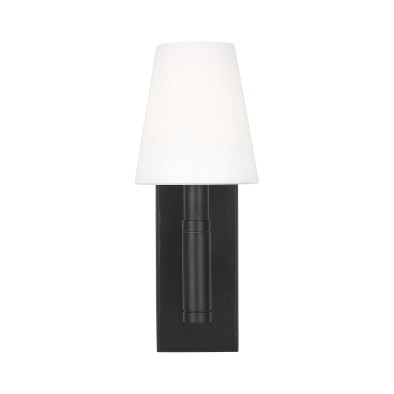 Visual Comfort TV1001 Beckham Classic 1-lt 14" Tall Wall Sconce - Aged Iron