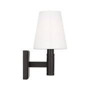 Visual Comfort TV1011 Beckham 1-lt 11" Tall Bath Sconce - Aged Iron