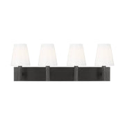 Visual Comfort TV1044 Beckham Classic 4-lt Vanity Light - Aged Iron