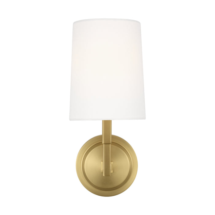Visual Comfort TW1171 Danica 1-lt 12" Tall LED Small Wall Sconce - Burnished Brass