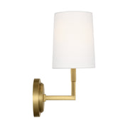 Visual Comfort TW1171 Danica 1-lt 12" Tall LED Small Wall Sconce - Burnished Brass