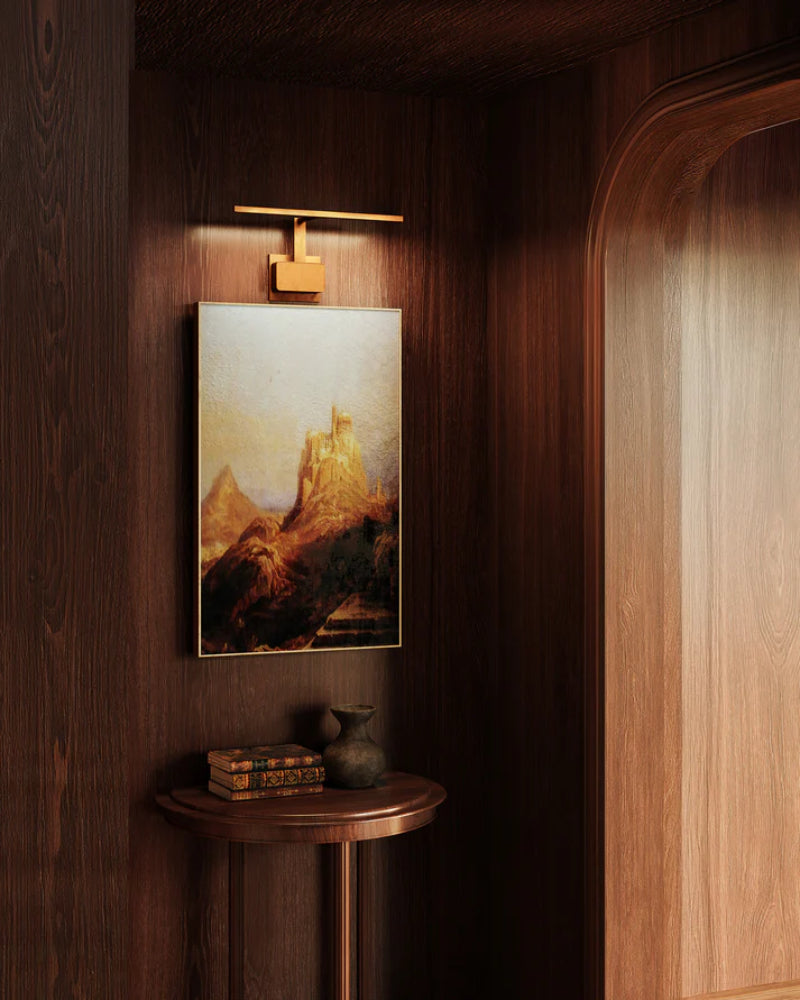 Kuzco PL18217 Vega 17" LED Minor Picture Light - Vintage Brass