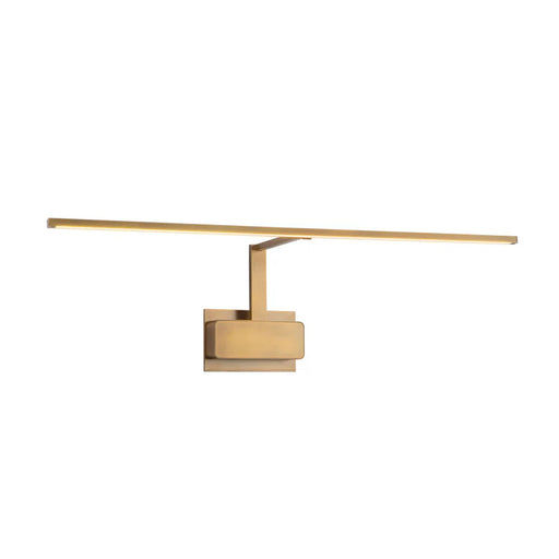 Kuzco PL18234 Vega Minor 34" LED Picture Light, 120-277V - Vintage Brass