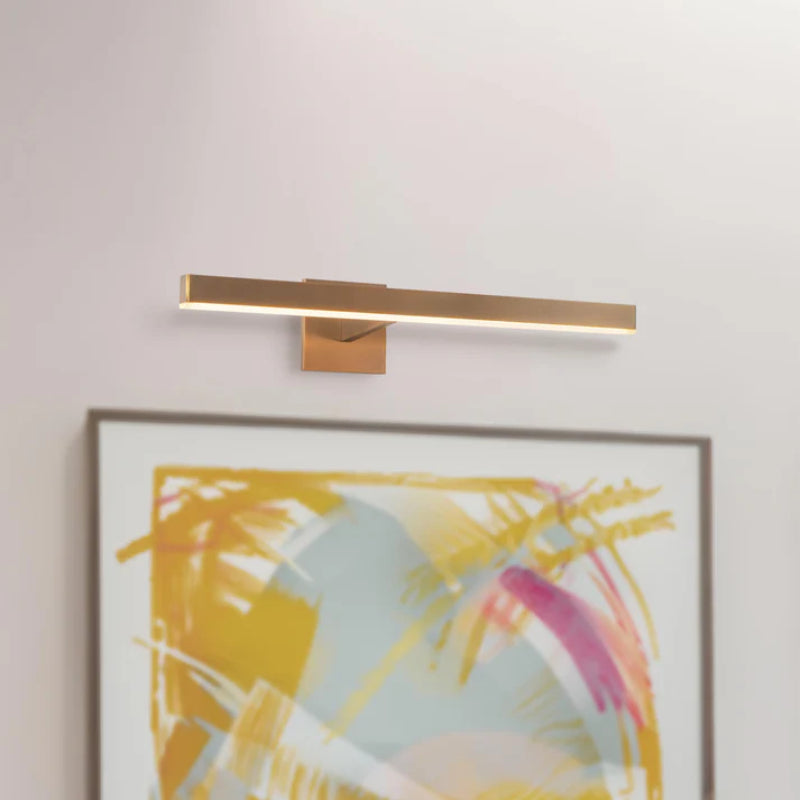 Kuzco PL10323 Vega 23" LED Picture Light - Vintage Brass