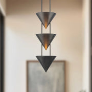 Alora PD341328 Versus 3-lt 10" Pendant - Aged Steel