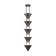 Alora PD341548 Versus 5-lt 10" Pendant - Aged Steel