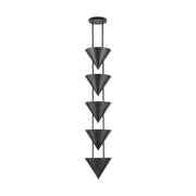 Alora PD341548 Versus 5-lt 10" Pendant - Aged Steel