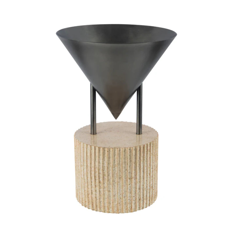 Alora TL341015 Versus 1-lt 15" Tall Table Lamp - Aged Steel