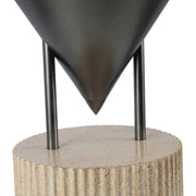 Alora TL341015 Versus 1-lt 15" Tall Table Lamp - Aged Steel