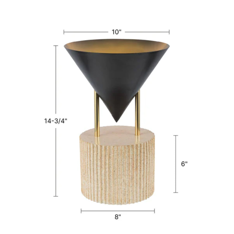 Alora TL341015 Versus 1-lt 15" Tall Table Lamp