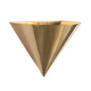 Alora WS341108 Versus 1-lt 10" Wall Sconce - Patina Brass