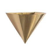 Alora WS341108 Versus 1-lt 10" Wall Sconce - Patina Brass