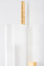 Hudson Valley 3924 Vineland 1-lt 24" Tall Wall Sconce