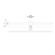 Kuzco VL20353 Vera 1-lt 53" LED Vanity Light