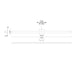 Kuzco VL20353 Vera 1-lt 53" LED Vanity Light