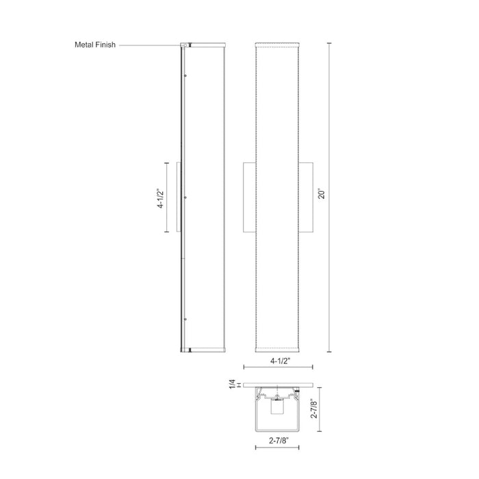 Kuzco VL62220 Jane 20" LED Vanity