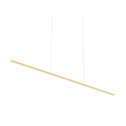 Kuzco LP18260-UNV Vega Minor 1-lt 60" LED Linear Pendant, 120-277V - Brushed Gold