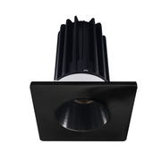 Lotus LED-2-S15W Designer 2" 15W LED Square Recessed Downlight, 5CCT Selectable - Black/Black