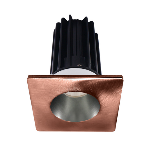 Lotus LED-2-S15W Designer 2" 15W LED Square Recessed Downlight, 5CCT Selectable - Chrome/Copper