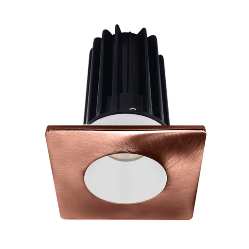 Lotus LED-2-S15W Designer 2" 15W LED Square Recessed Downlight, 5CCT Selectable - White/Copper