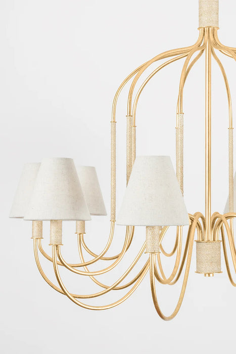Hudson Valley 5744 Warrensburg 10-lt 44" Chandelier