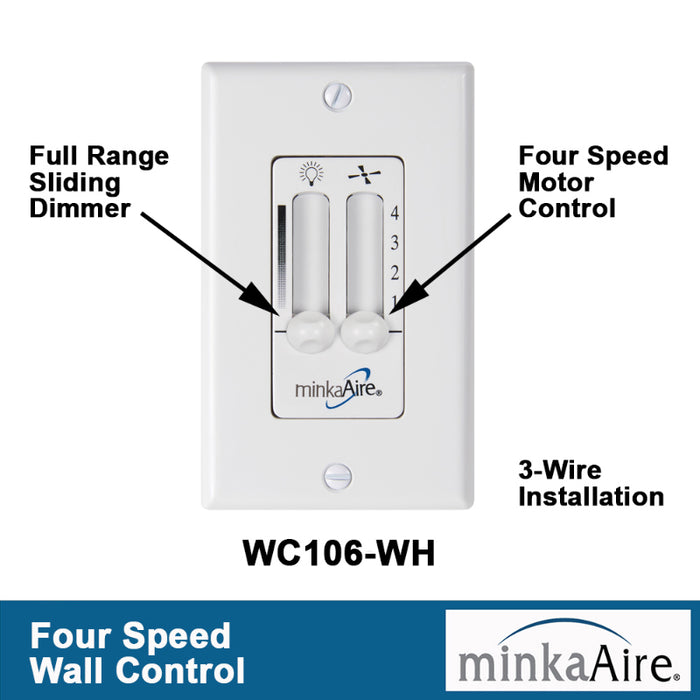 Minka Aire WC106 Ceiling Fan Wall Control