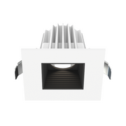 Lotus JXL-COB02-S09W 2" 9W LED Square Economy Recessed Downlight, 5CCT Selectable - Baffle Black/White