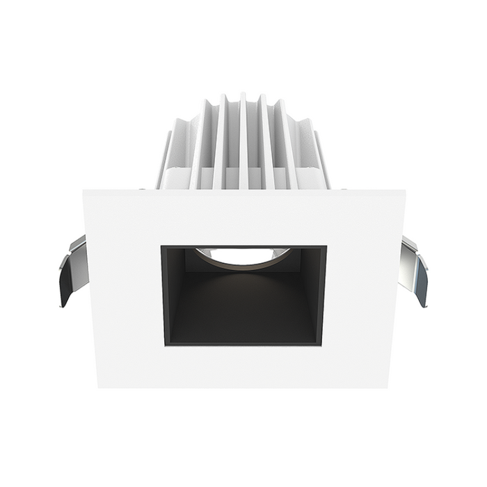 Lotus JXL-COB02-S09W 2" 9W LED Square Economy Recessed Downlight, 5CCT Selectable - Smooth Black/White