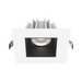 Lotus JXL-COB04-S15W 4" 15W LED Square Economy Recessed Downlight, 5CCT Selectable - Smooth Black/White