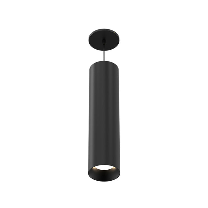 Eurofase WHSSU-BR18 Whiskey Broad 18" 26W LED Cylinder, Suspension Mount, Clear Diffuser