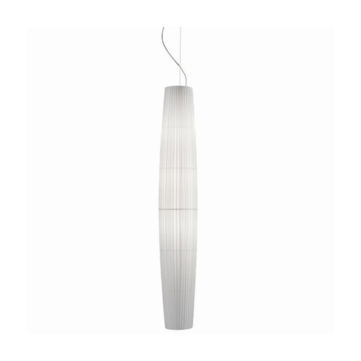 Bover Maxi S/01 4-lt 10" Pendant-White Translucent Ribbon