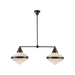 Alora LP348241 Willard 2-lt 41" Linear Pendant - Urban Bronze/Matte Opal