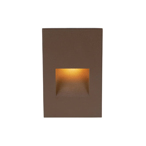 WAC WL-LED200F LEDme 3" LED Step Light, 277V, Red - Bronze
