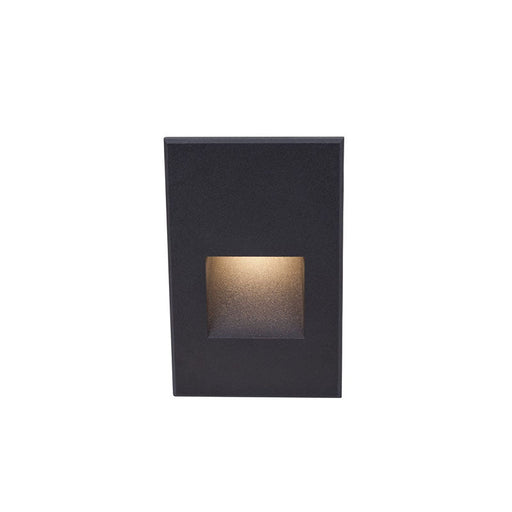 WAC WL-LED200 LEDme 3" LED Step Light, 120V, Amber - Black