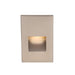 WAC WL-LED200F LEDme 3" LED Step Light, 277V, Red - Brushed Nickel