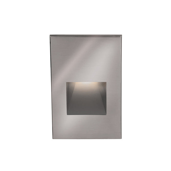 WAC WL-LED200F LEDme 3" LED Step Light, 277V, Blue - Stainless Steel