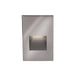 WAC WL-LED200F LEDme 3" LED Step Light, 277V, Blue - Stainless Steel