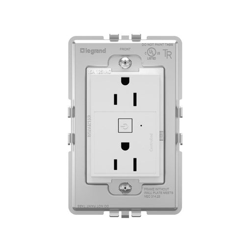 Adorne WNAR153 15A Smart Outlet with Netatmo Plus Size - White