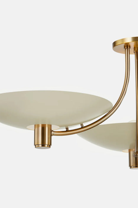 Troy C1441 Wolfe 3-lt 41" Semi Flush Mount