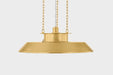 Hudson Valley 8822 Woodrow 1-lt 22" Pendant - Aged Brass