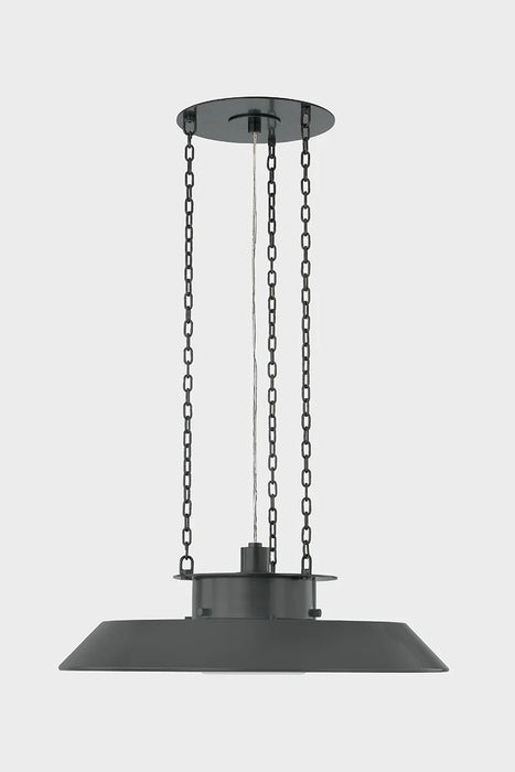 Hudson Valley 8822 Woodrow 1-lt 22" Pendant - Distressed Bronze