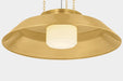 Hudson Valley 8832 Woodrow 1-lt 32" Pendant - Aged Brass