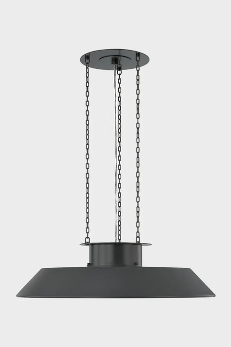 Hudson Valley 8832 Woodrow 1-lt 32" Pendant - Distressed Bronze