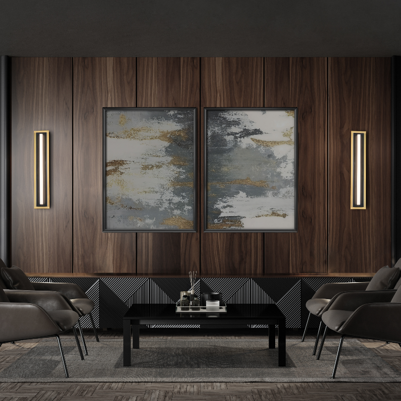 Modern Forms WS-10427 Lyrikal 27" Tall LED Wall Sconce