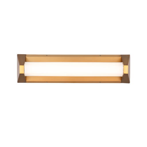 Modern Forms WS-1520 Swale 1-lt 20" LED Vanity Light - Aged Brass