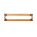 Modern Forms WS-1520 Swale 1-lt 20" LED Vanity Light - Aged Brass