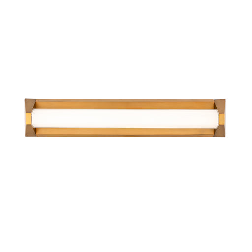 Modern Forms WS-1527 Swale 1-lt 27" LED Vanity Light - Aged Brass